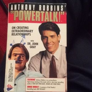 ANTHONY ROBBINS AUDIO TAPES, 3 HOURS.  “POWER TALK
